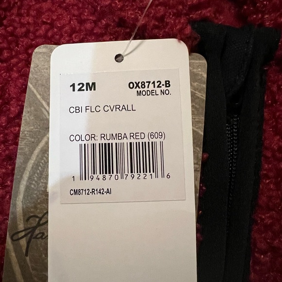 Carhartt Rumba Red coverall for baby - Picture 5 of 9